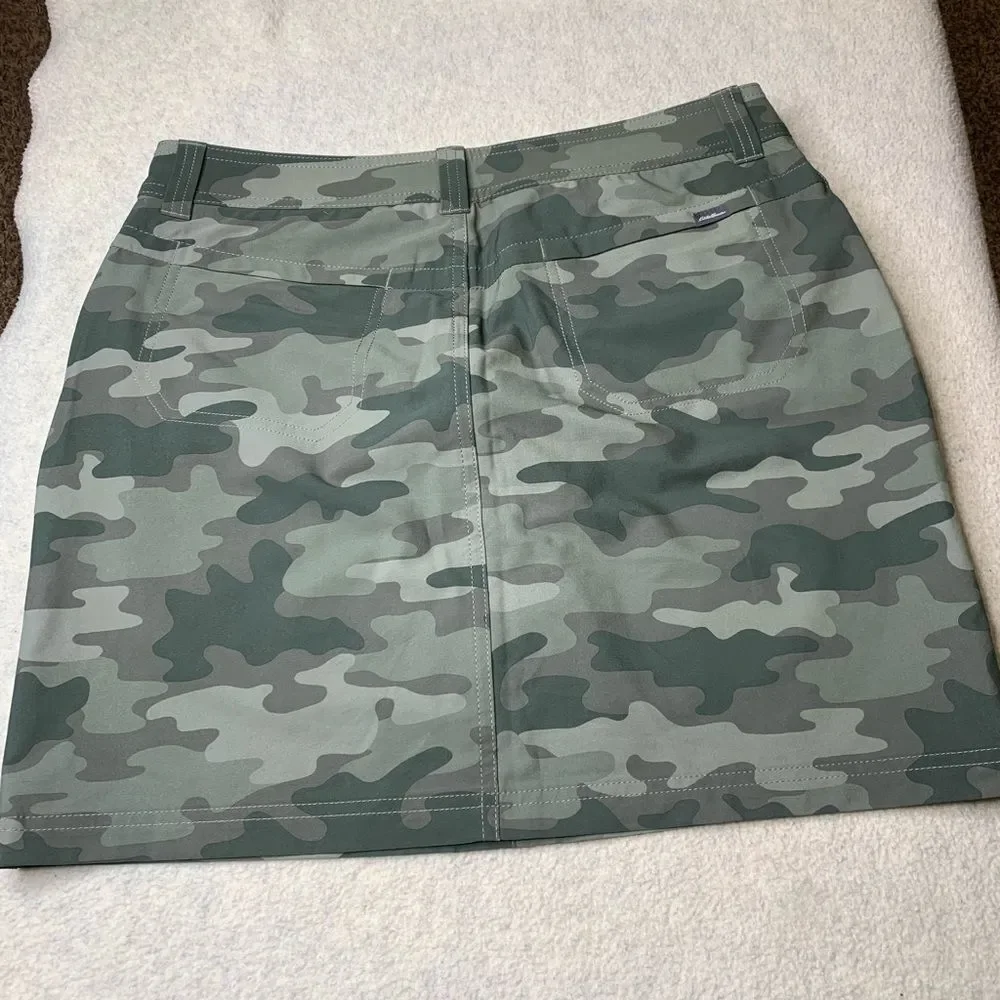 Eddie Bauer camouflage skort